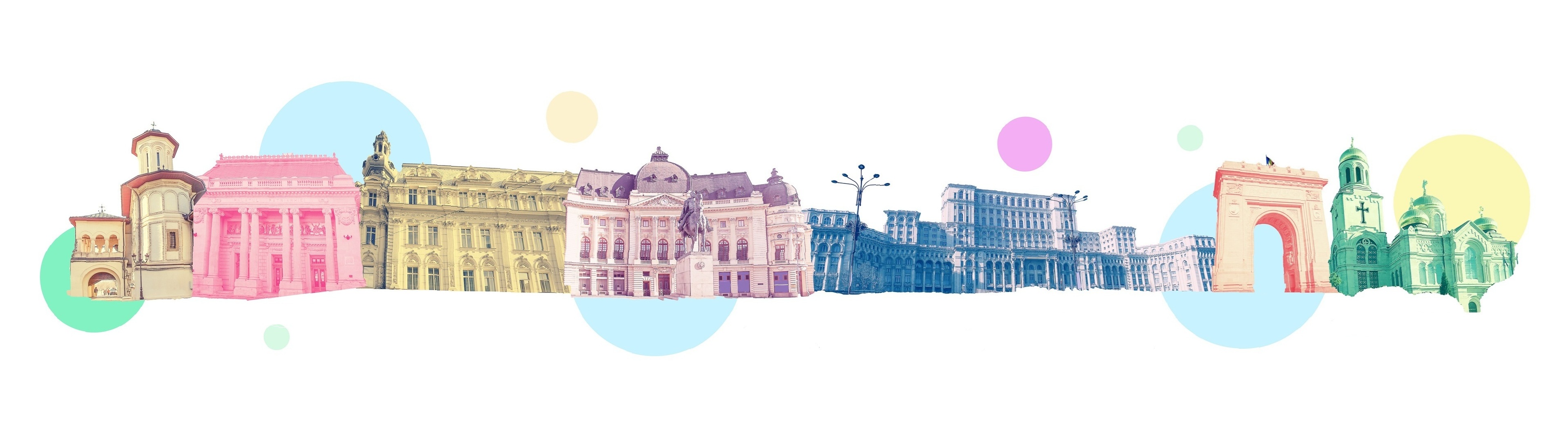 Bucharest skyline